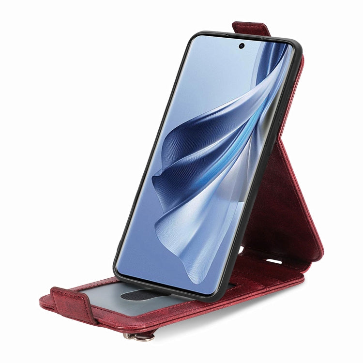 For OPPO Reno10 / 10 Pro Global Zipper Wallet Vertical Flip Leather Phone Case
