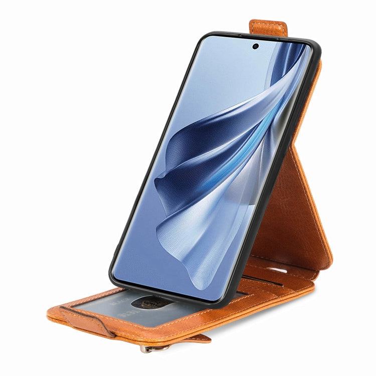 For OPPO Reno10 / 10 Pro Global Zipper Wallet Vertical Flip Leather Phone Case