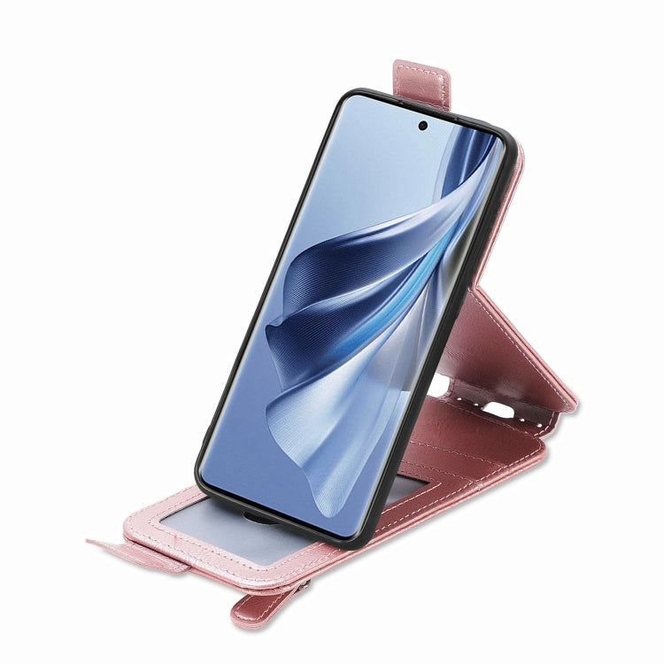 For OPPO Reno10 / 10 Pro Global Zipper Wallet Vertical Flip Leather Phone Case