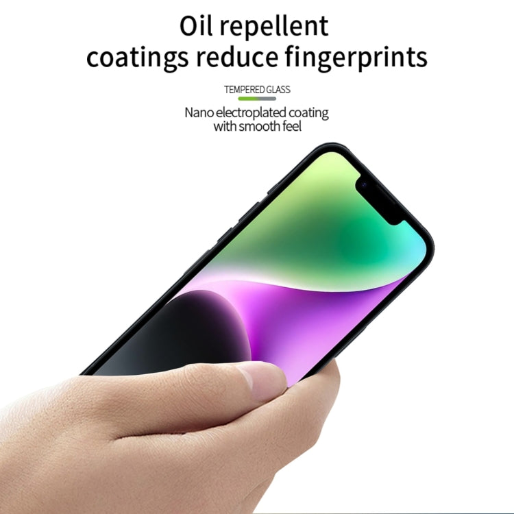 For iPhone 17e / 16e PINWUYO 9H 2.5D Full Screen Tempered Glass Film - Black