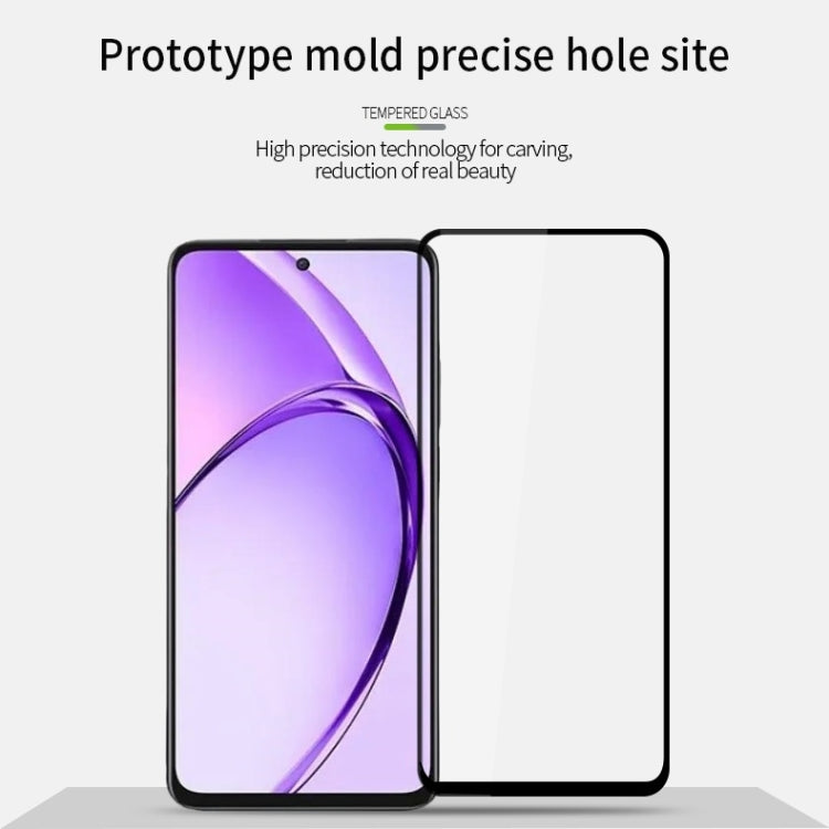 For OPPO A3x / A3 Vitality PINWUYO 9H 2.5D Full Screen Tempered Glass Film - Black