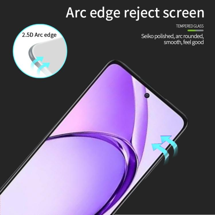 For OPPO A3x / A3 Vitality PINWUYO 9H 2.5D Full Screen Tempered Glass Film - Black