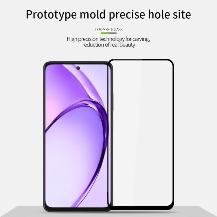 For OPPO A80 PINWUYO 9H 2.5D Full Screen Tempered Glass Film - Black
