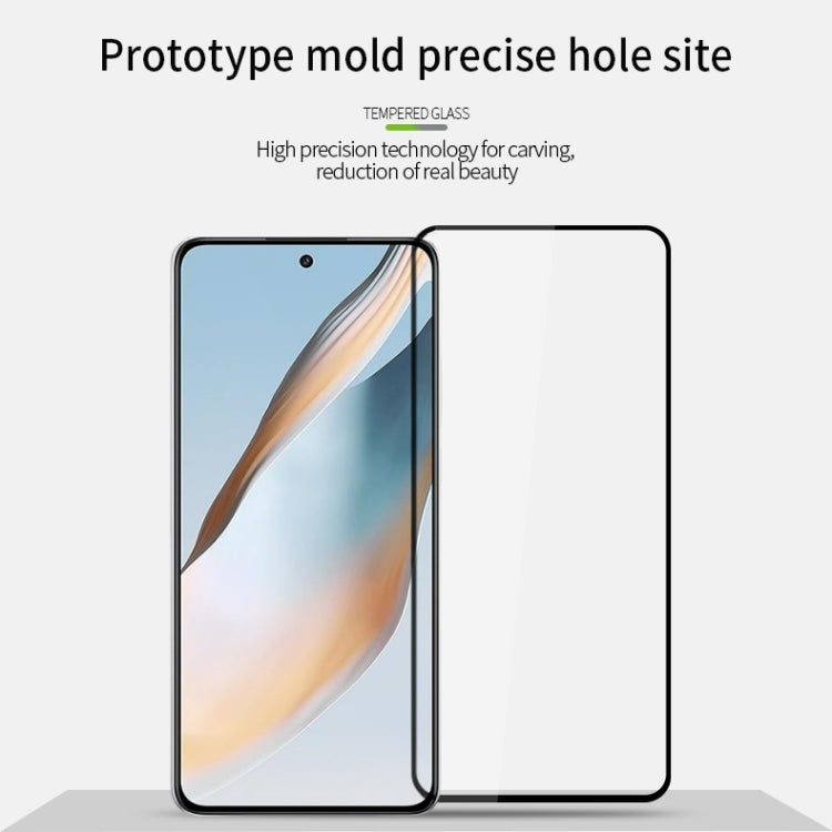For OPPO K12 Plus PINWUYO 9H 2.5D Full Screen Tempered Glass Film - Black