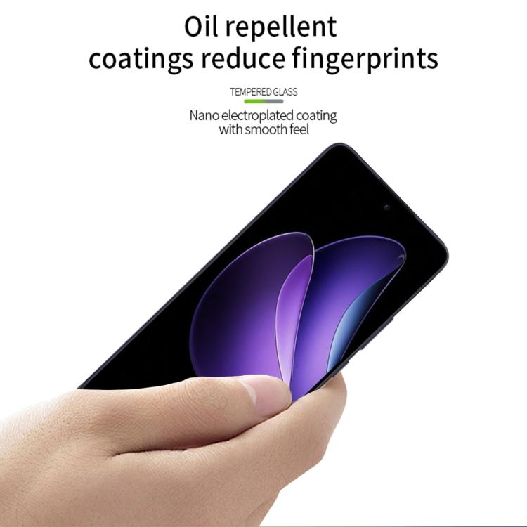 For OPPO Reno13 F 4G / 5G PINWUYO 9H 2.5D Full Screen Tempered Glass Film - Black