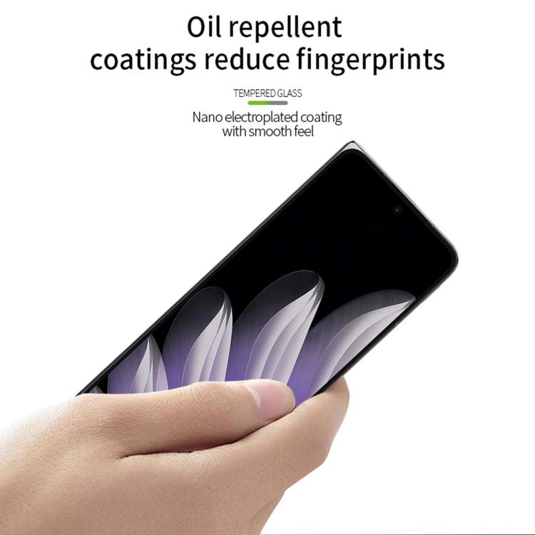 For OPPO Find N5 PINWUYO 9H 2.5D Full Screen Tempered Glass Film - Black