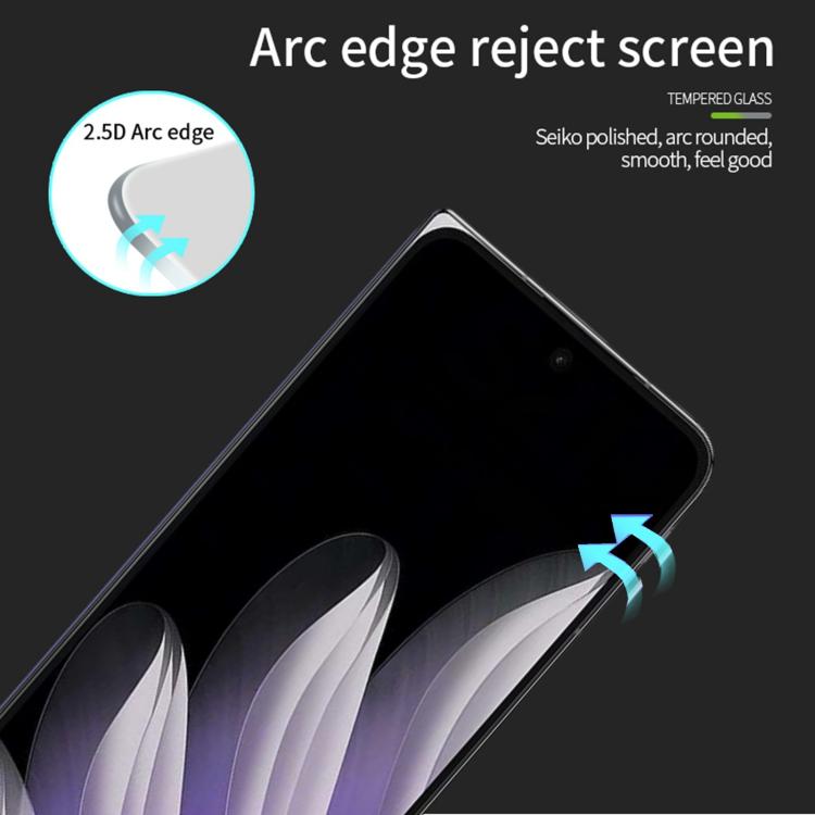 For OPPO Find N5 PINWUYO 9H 2.5D Full Screen Tempered Glass Film - Black