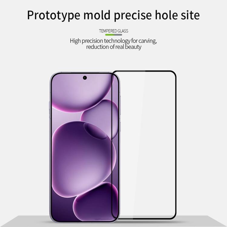 For OPPO Find X8s+ PINWUYO 9H 2.5D Full Screen Tempered Glass Film - Black