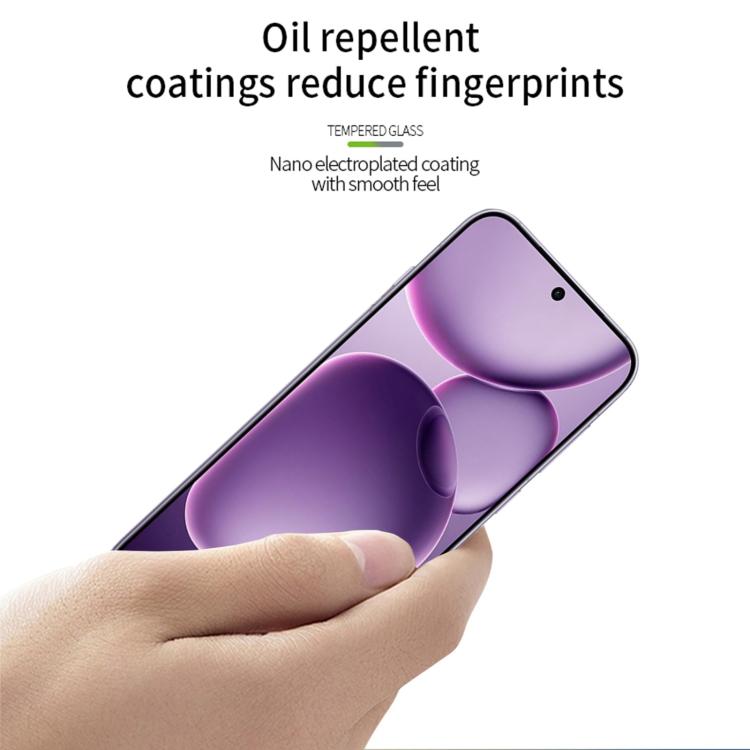For OPPO Find X8s+ PINWUYO 9H 2.5D Full Screen Tempered Glass Film - Black