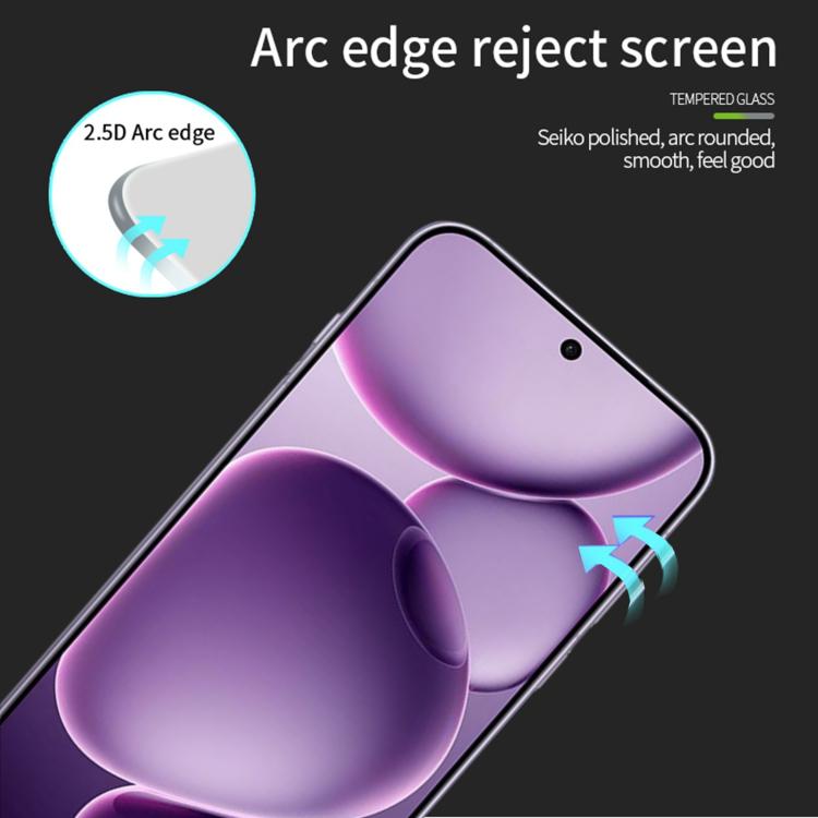 For OPPO Find X8s+ PINWUYO 9H 2.5D Full Screen Tempered Glass Film - Black