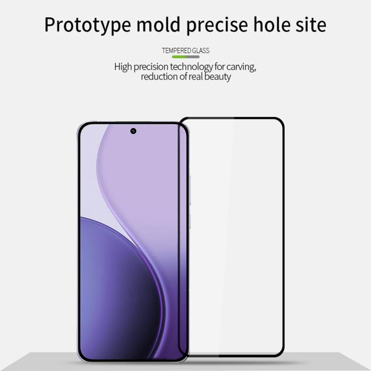 For OPPO Reno14 Pro PINWUYO 9H 2.5D Full Screen Tempered Glass Film - Black
