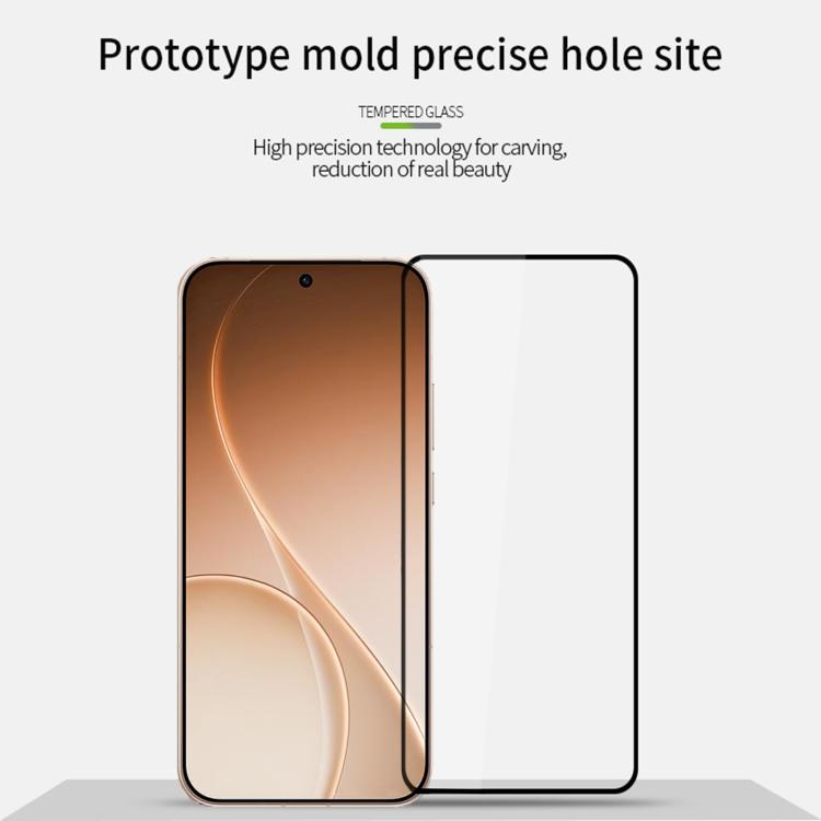 For OPPO Reno15 Pro Global PINWUYO 9H 2.5D Full Screen Tempered Glass Film - Black