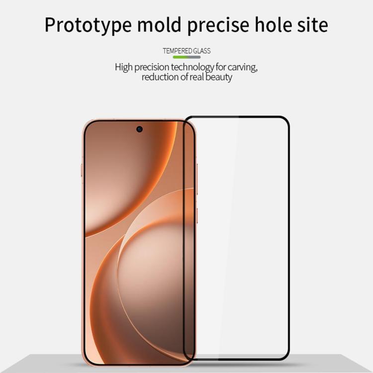 For OPPO Find X9s 5G PINWUYO 9H 2.5D Full Screen Tempered Glass Film - Black