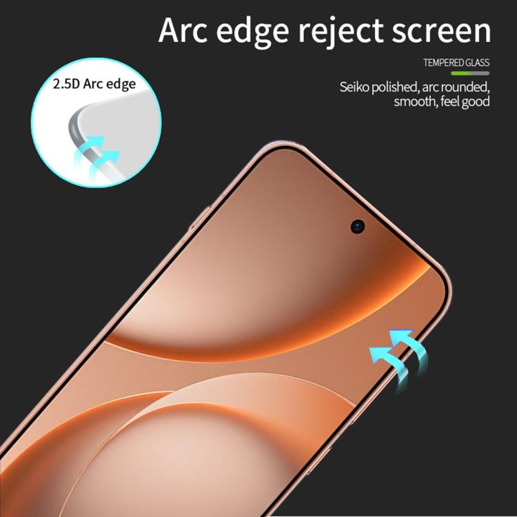 For OPPO Find X9 Ultra 5G PINWUYO 9H 2.5D Full Screen Tempered Glass Film - Black