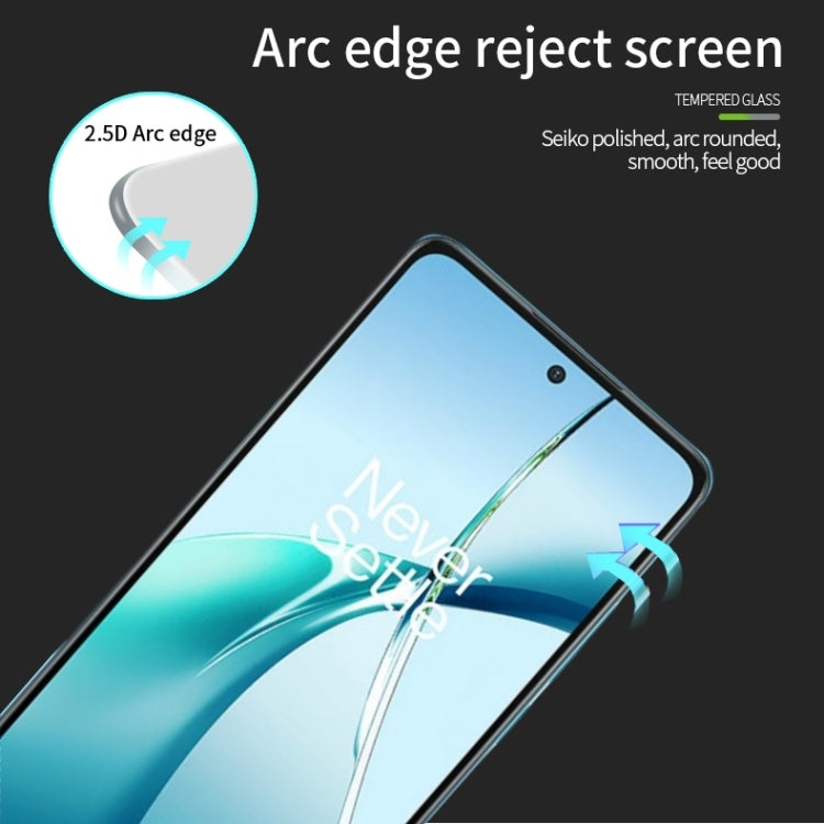 For OnePlus Nord CE4 Lite PINWUYO 9H 2.5D Full Screen Tempered Glass Film - Black