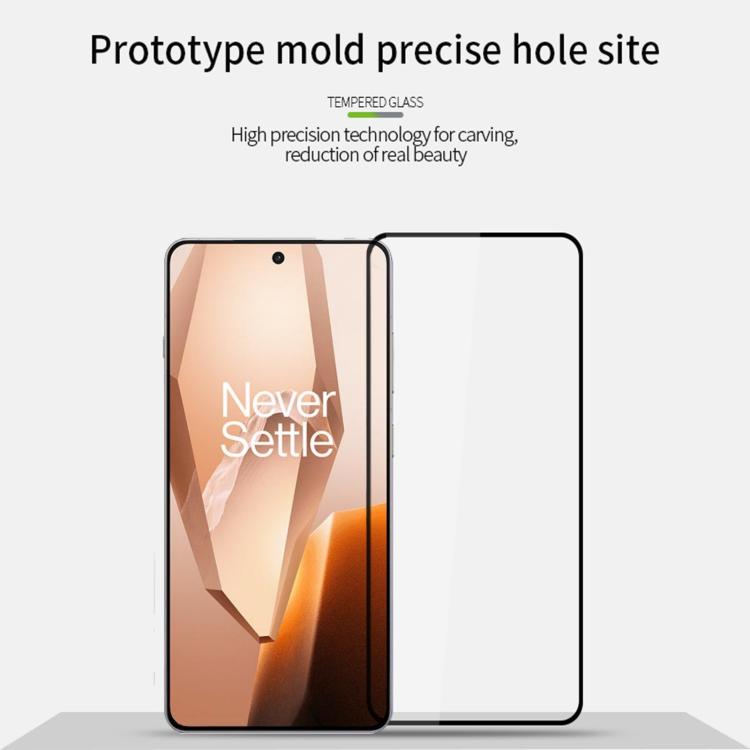 For OnePlus 13R PINWUYO 9H 2.5D Full Screen Tempered Glass Film - Black