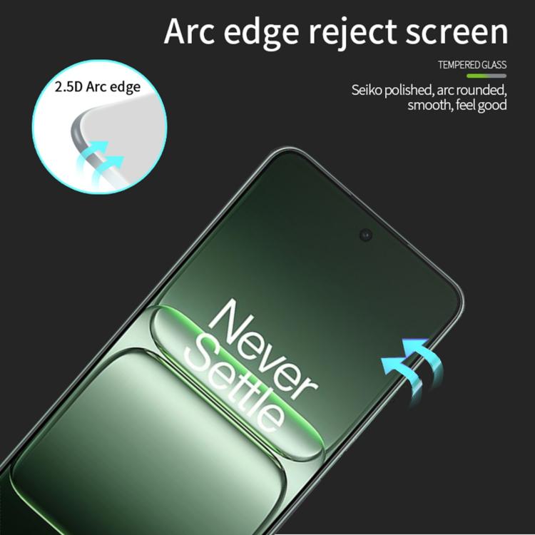 For OnePlus Ace 5 Racing PINWUYO 9H 2.5D Full Screen Tempered Glass Film - Black