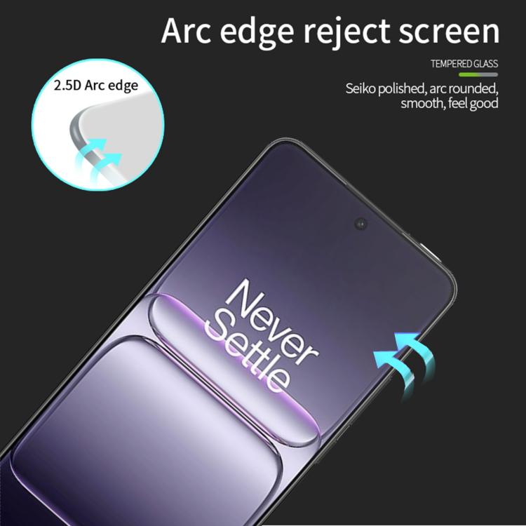 For OnePlus Nord CE5 PINWUYO 9H 2.5D Full Screen Tempered Glass Film - Black