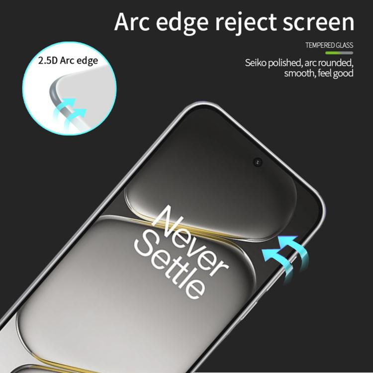 For OnePlus Nord CE6 PINWUYO 9H 2.5D Full Screen Tempered Glass Film - Black