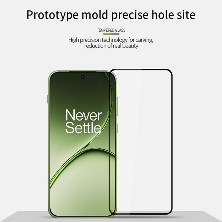 For OnePlus 15T PINWUYO 9H 2.5D Full Screen Tempered Glass Film - Black