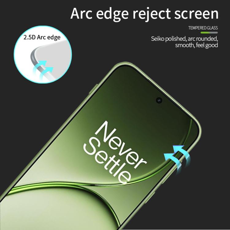 For OnePlus 15T PINWUYO 9H 2.5D Full Screen Tempered Glass Film - Black