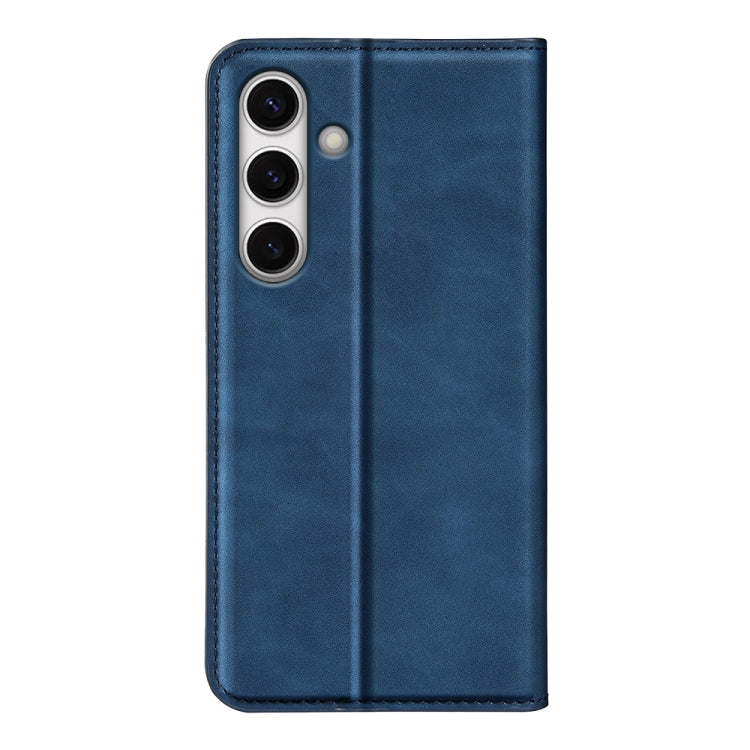 For Samsung Galaxy S24 FE 5G Retro-skin Magnetic Suction Leather Phone Case