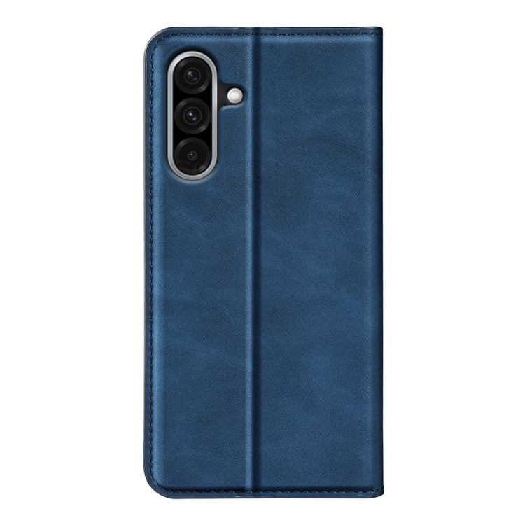 For Samsung Galaxy A36 Retro-skin Magnetic Suction Leather Phone Case