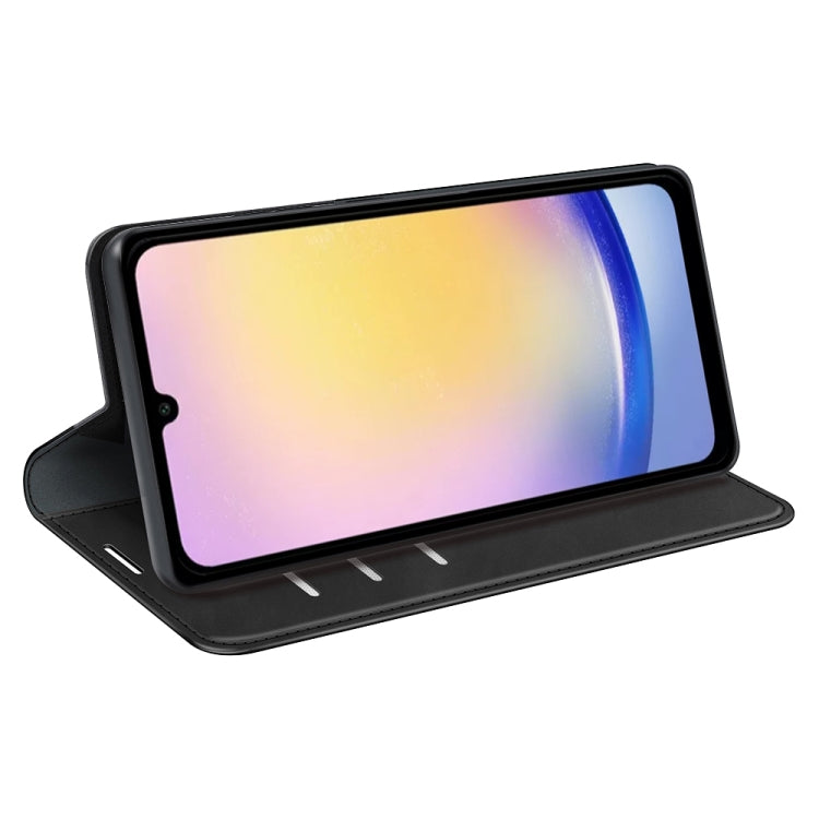 For Samsung Galaxy A26 Retro-skin Magnetic Suction Leather Phone Case