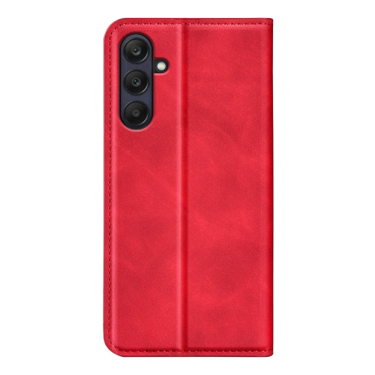 For Samsung Galaxy A26 Retro-skin Magnetic Suction Leather Phone Case