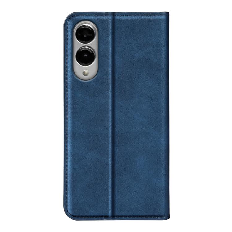 For Samsung Galaxy S25 Edge 5G Retro-skin Magnetic Suction Leather Phone Case