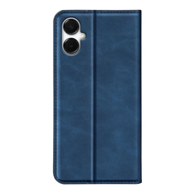 For Samsung Galaxy A06 5G Retro-skin Magnetic Suction Leather Phone Case