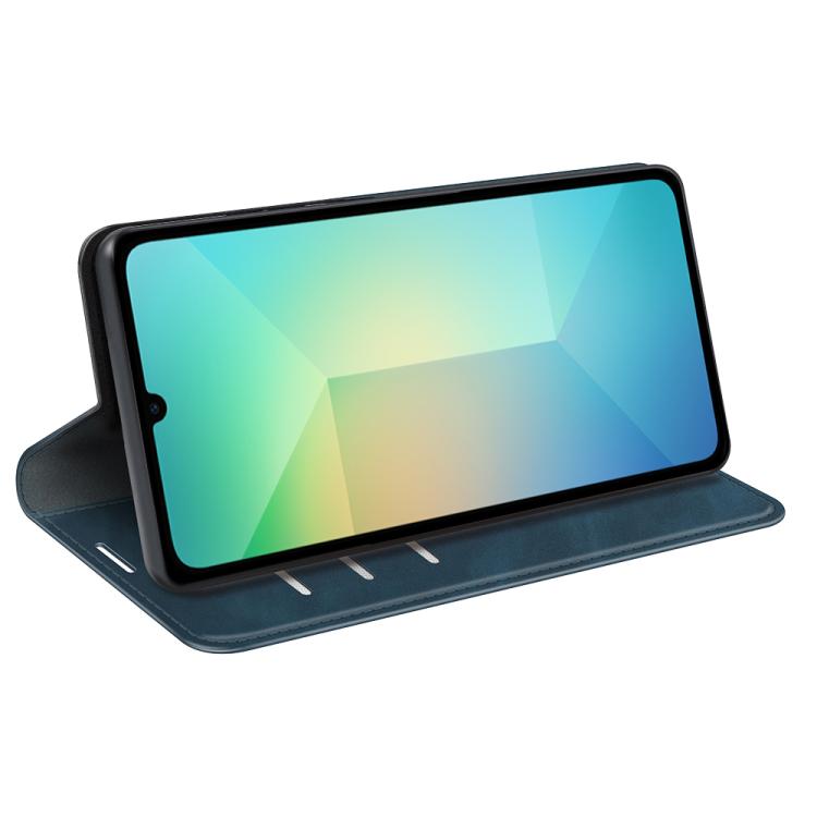 For Samsung Galaxy A06 5G Retro-skin Magnetic Suction Leather Phone Case