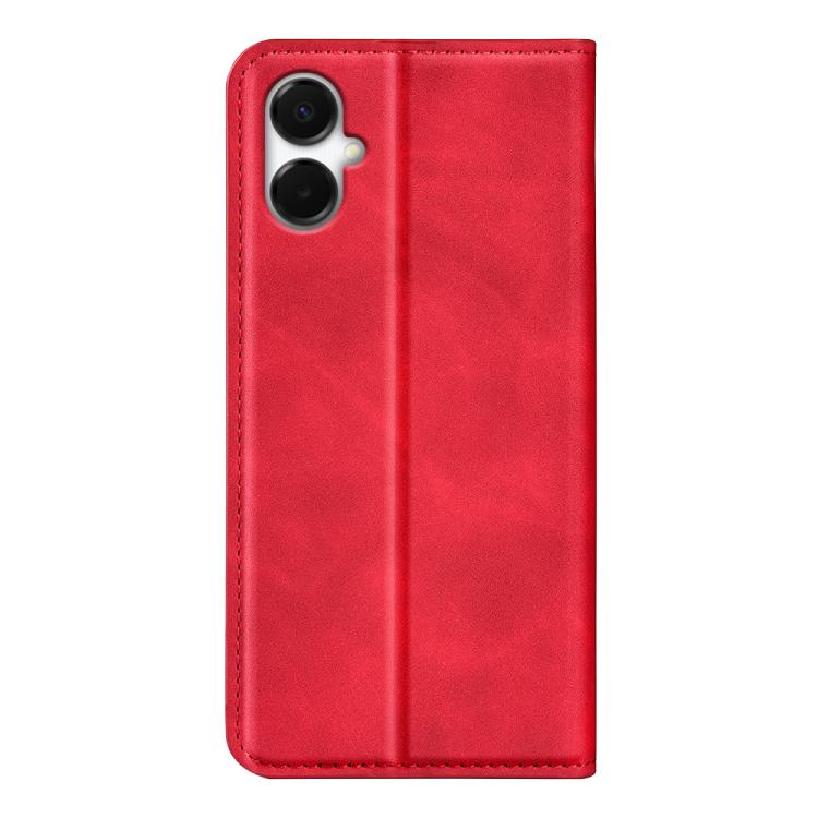 For Samsung Galaxy A06 5G Retro-skin Magnetic Suction Leather Phone Case