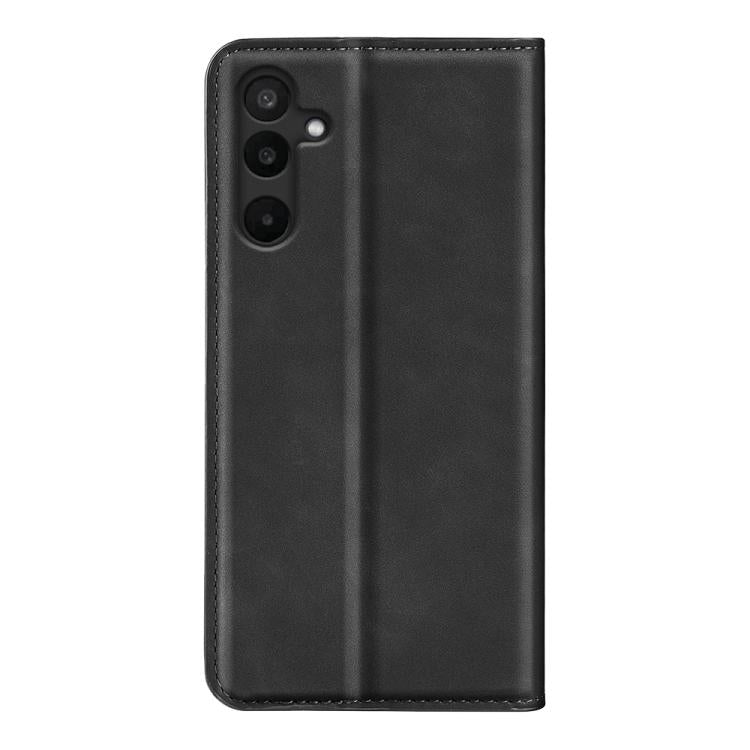 For Samsung Galaxy M16 / F16 Retro-skin Magnetic Suction Leather Phone Case