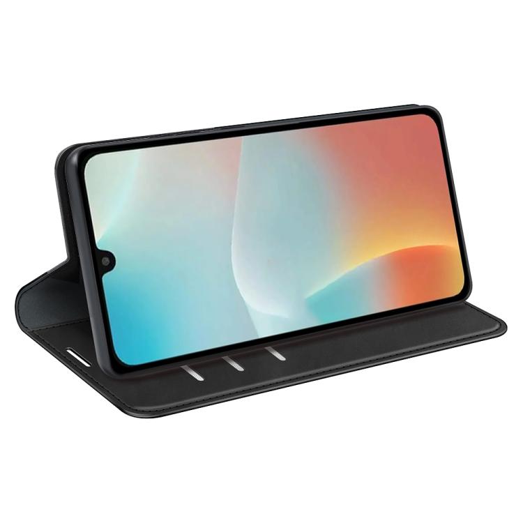 For Samsung Galaxy M16 / F16 Retro-skin Magnetic Suction Leather Phone Case