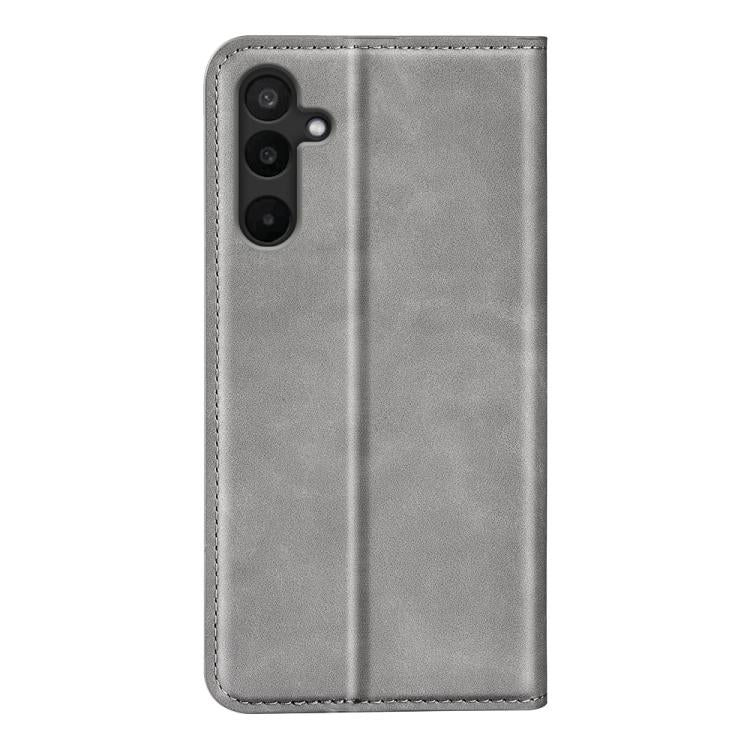 For Samsung Galaxy M16 / F16 Retro-skin Magnetic Suction Leather Phone Case