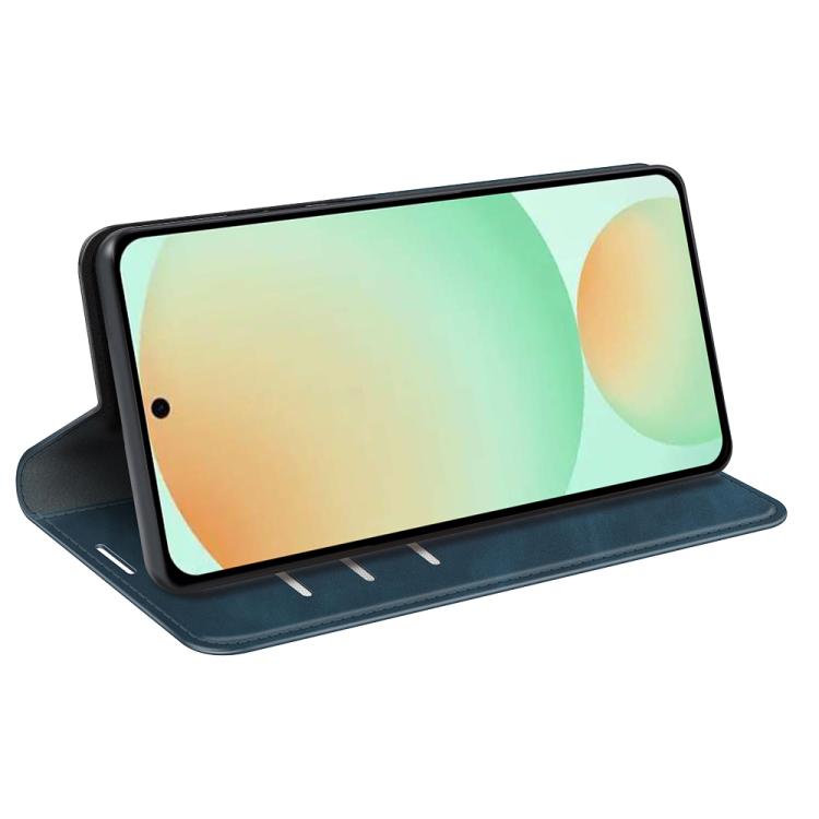 For Samsung Galaxy S25 FE 5G Retro-skin Magnetic Suction Leather Phone Case