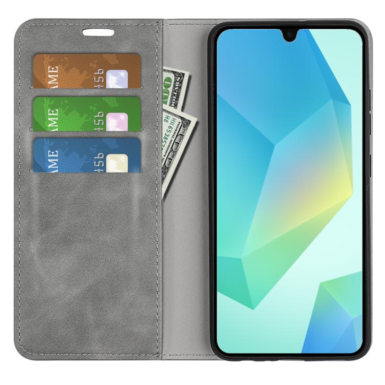 For Samsung Galaxy A17 5G Retro-skin Magnetic Suction Leather Phone Case