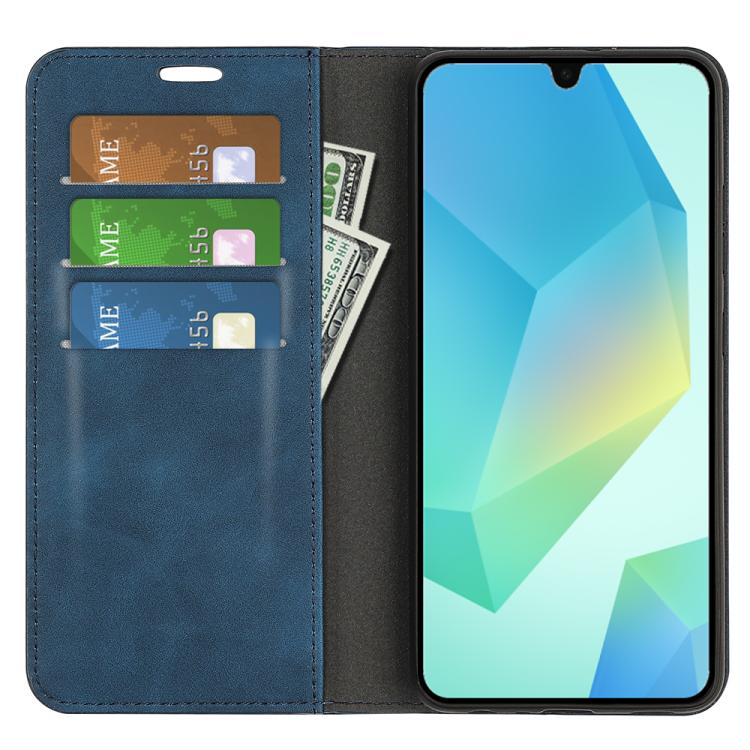 For Samsung Galaxy A17 5G Retro-skin Magnetic Suction Leather Phone Case