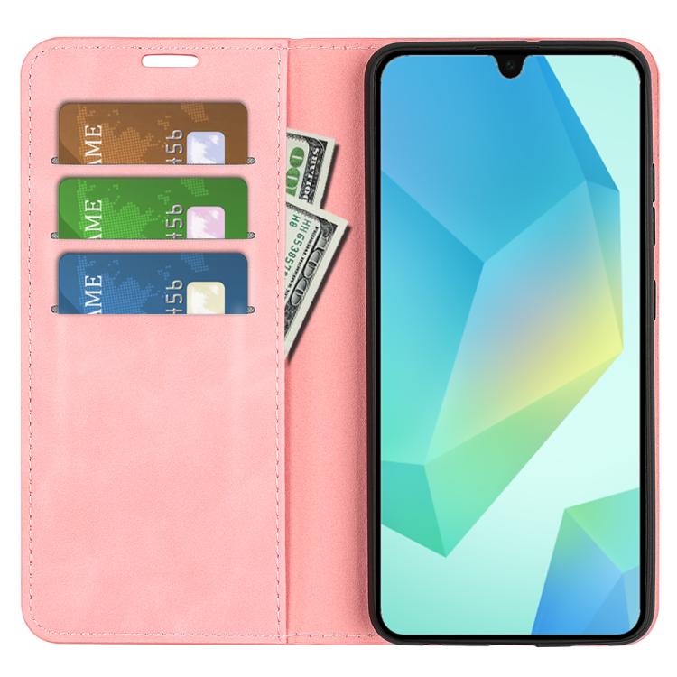 For Samsung Galaxy A17 5G Retro-skin Magnetic Suction Leather Phone Case