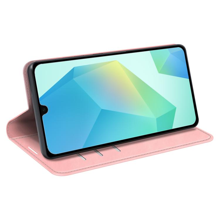 For Samsung Galaxy A17 5G Retro-skin Magnetic Suction Leather Phone Case