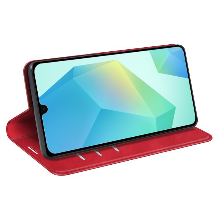 For Samsung Galaxy A17 5G Retro-skin Magnetic Suction Leather Phone Case