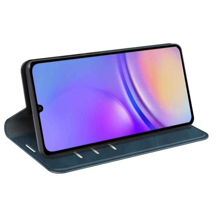 For Samsung Galaxy A07 4G Retro-skin Magnetic Suction Leather Phone Case