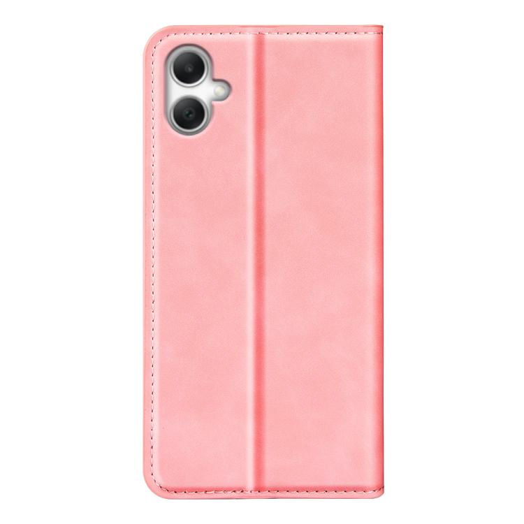 For Samsung Galaxy A07 4G Retro-skin Magnetic Suction Leather Phone Case