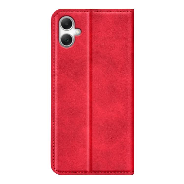 For Samsung Galaxy A07 4G Retro-skin Magnetic Suction Leather Phone Case