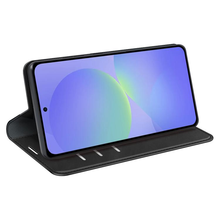 For Samsung Galaxy A37 5G Retro-skin Magnetic Suction Leather Phone Case