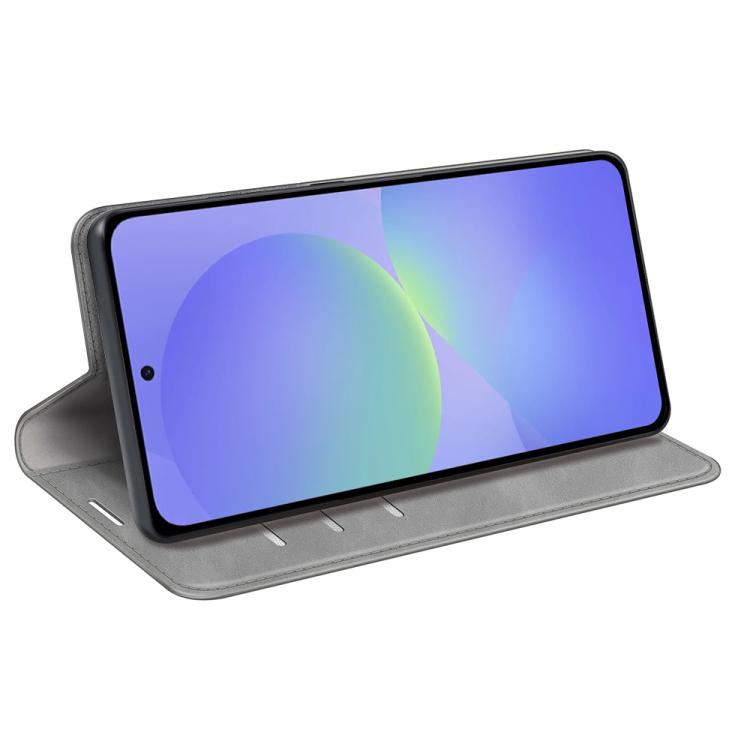 For Samsung Galaxy A37 5G Retro-skin Magnetic Suction Leather Phone Case