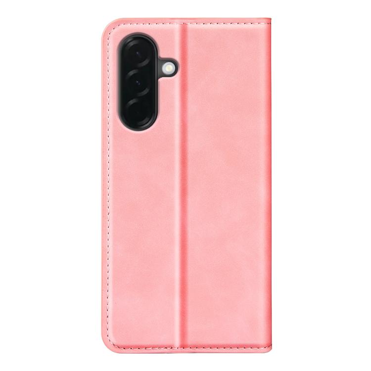 For Samsung Galaxy A37 5G Retro-skin Magnetic Suction Leather Phone Case