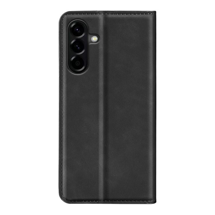 For Samsung Galaxy A57 5G Retro-skin Magnetic Suction Leather Phone Case