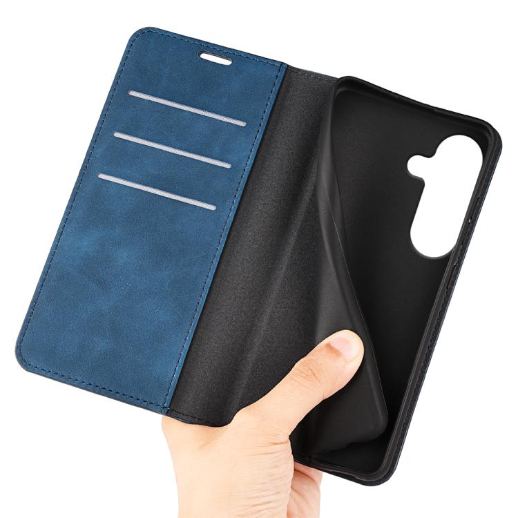 For Samsung Galaxy S26 5G Retro-skin Magnetic Suction Leather Phone Case